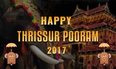 Thrissur Pooram 2017: Best Pooram Wishes, WhatsApp Status, Facebook Messages, SMS & Quotes to Wish Happy Thrissur Pooram