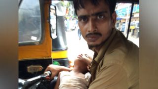 Mumbai auto-driver who carries 2-year-old son to work receives financial help after film director's tweet