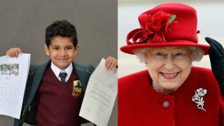 Indian-origin 4-year-old invites 'real-life superhero' Queen Elizabeth II to birthday, gets the sweetest reply! Indian-origin 4-year-old invites 'real-life superhero' Queen Elizabeth II to birthday, gets the sweetest reply!