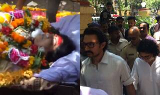 Reema Lagoo Funeral Pics & Video: Bollywood mourns the death of veteran actress, attend the last rites to pay homage!