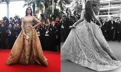 Cannes 2017: Sonam Kapoor stuns as she walks the red carpet in golden Elie Saab ensemble! (PICS inside)