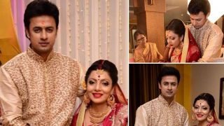 Jamai Raja actor Sandit Tiwari gets married to his girlfriend Priyankona Das!