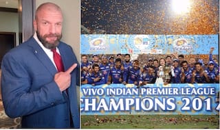 Triple H congratulates Mumbai Indians for winning IPL 2017, sends a gift as well