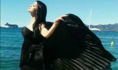 Cannes 2017: After the Cinderella gown, Aishwarya Rai Bachchan dons another dramatic black outfit with wings!