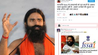 Baba Ramdev defends purity of Patanjali Products, faces backlash due to adulterated tweet with errors!