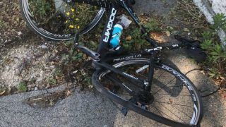 Tour de France winner Chris Froome rammed on purpose by car