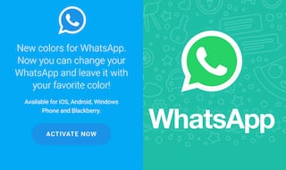 Fake WhatsApp website installs spam app, there are no new updates! Malware installed by WhatsApp in new colours link