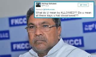 Karnataka CM Siddaramaiah tweets about 'allowing ambulance to overtake convoy', gets scolded by Twitter