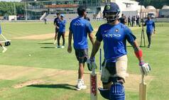 Champions Trophy 2017: Virat Kohli, MS Dhoni and Ajinkya Rahane sweat it out in nets