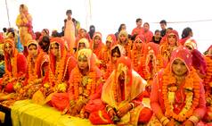 Brides Gifted Fake Ornaments at State-sponsored Mass Wedding in Auraiya