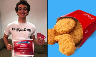 Teen's love for Wendy's chicken nuggets makes him break Ellen DeGeneres's most retweeted Oscar selfie record