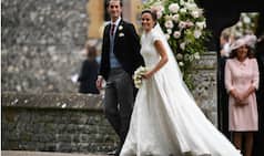 Pippa Middleton's wedding dress photos: Kate's sister gets hitched to James Matthews in an elegant lace gown