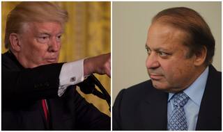 पहले विदेशी दौरे पर सऊदी पहुंचे ट्रंप, मुलाकात के लिए नवाज शरीफ ने की सिफारिश