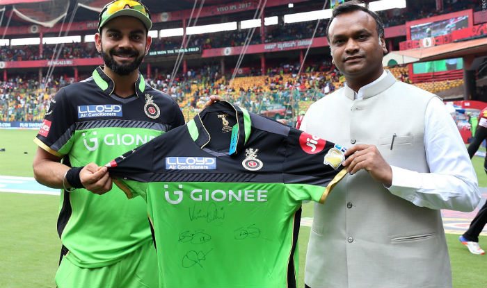 rcb jersey green colour