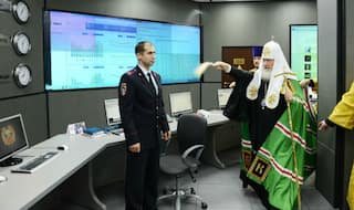 WannaCry Ransomware attack stopped by Russian Priest blessing computers? See viral picture and real story behind it!