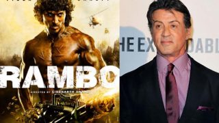 Sylvester Stallone had only LOVE for Tiger Shroff and the Rambo remake - check tweets