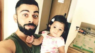 विराट कोहली ने शेयर की हरभजन की बेटी  हिनाया के साथ क्यूट सी तस्वीर, हुई वायरल