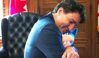 Canadian Prime Minister Justin Trudeau hugs unicorn puppet, once again makes internet go awww (Watch Video)