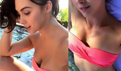 Smoking hot! Lauren Gottlieb rocks strapless pink bikini in sexy Instagram picture