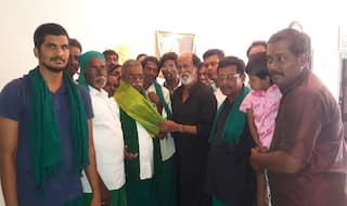 Rajinikanth meets farmers, assures support for linking rivers