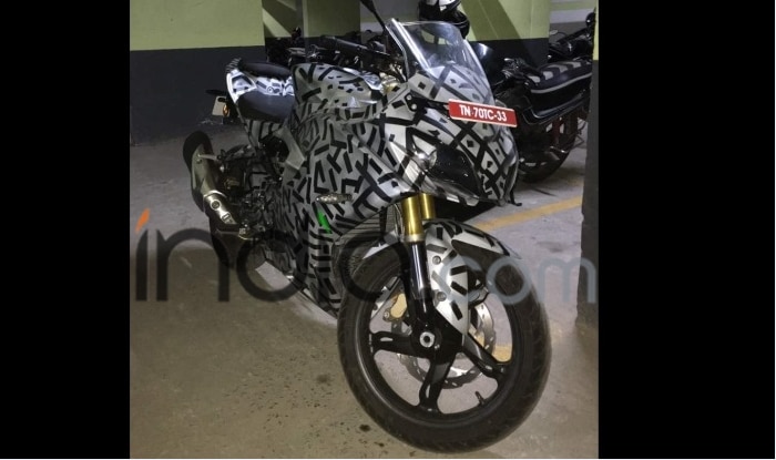 New images of TVS Apache RR 310S (AKULA 310) leaked; Launch date, India price, images & specs