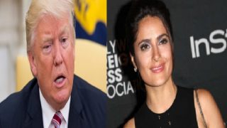 Donald Trump asked Salma Hayek for a date, reveals actress in The Daily show with Trevor Noah
