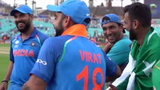 Virat Kohli and Yuraj Singh laughing with Pakistani players after losing ICC Champions Trophy 2017 puts true sportsmanship on display (Watch Video)