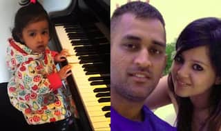 MS Dhoni’s daughter Ziva playing piano is cutest moment in 2017 ICC Champions Trophy! (Watch Video)