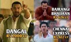 Dangal with Rs 2000-cr Box Office Collection makes Aamir beat Salman and Shah Rukh Khan’s highest overseas grossing movies put together!