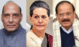 Presidential polls 2017: Rajnath, Naidu meet Sonia, other Congress leaders, Azad says BJP revealed no name