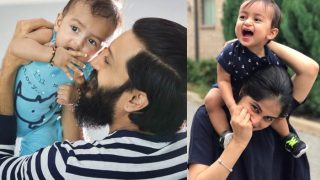 Riteish Deshmukh and Genelia celebrate Rahyl’s first birthday in the most cutest way! (See pictures and video)