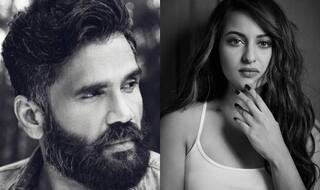After Aamir and Katrina, Suniel Shetty and Sonakshi Sinha turn trapeze artists in Circus