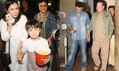 Salman Khan hosts a special screening of Tubelight for father Salim Khan and his little co-star Matin Rey Tangu's family - view pics