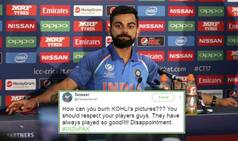 Virat Kohli gets support and appreciation from Pak fans as Indians burn his posters and bash Team India Captain