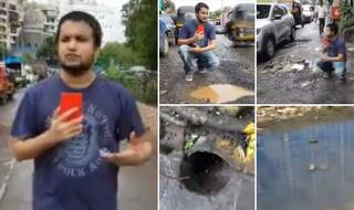 Jose Covaco Backs RJ Malishka, Shares Hilarious Video On Twitter Featuring Potholes Seen On Mumbai Roads In Bandra