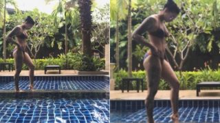 Bani J Shares Sexy Bikini Picture From Thailand! Poolside Photo is Giving Us Vacation Goals