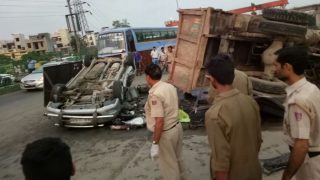 Tamil Nadu: Collision of 3 Cars at Chennai-Bengaluru Highway Kills 6, Leaves 7 Critically Injured