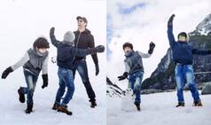 Hrithik Roshan and his sons are enjoying their vacation and these pics are major proof of that!