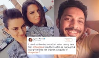 Kangana Ranaut Accused of Nepotism by Apurva Asrani! Actress' Sister Rangoli Destroys Him in Six 'Beautiful' Tweets!