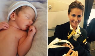 Lufthansa Airlines Announces Birth Of Baby Boy Mid-Air Over Atlantic Ocean (See Pictures)