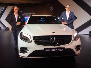 मर्सिडीज़-एएमजी जीएलसी43 4-MATIC कूपे भारत में लॉन्च, कीमत 74.80 लाख रुपये