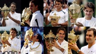 A Look Back at Roger Federer’s Eight Wimbledon Titles And Other Stats