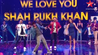 Shah Rukh Khan Gets The Sweetest Surprise From Remo D’souza And Team On The Sets Of Dance Plus 3