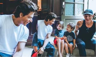 Shah Rukh Khan Looks So Young in This New Picture Meeting DJ Diplo’s Kids! King Khan’s Cute Picture Will Make Your Ovaries Explode