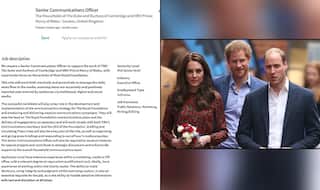 The British Royal Family is Hiring! Prince William & Princess Kate Middelton Post Job Profile on LinkedIn!