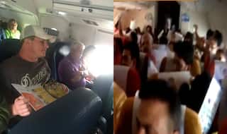 Water Leak in Delta Flight & Faulty AC in Air India: Videos of Troubled Passengers Will Leave You Worried