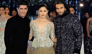 Alia Bhatt and Ranveer Singh Sizzle On The Ramp for Manish Malhotra at the India Couture Week 2017