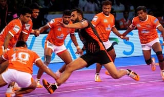 Gujarat Beat Mumbai | Pro Kabaddi 2017: Gujarat Fortunegiants vs U Mumba Highlights & Match Results, PKL Season 5