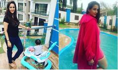 Qubool Hai Actress Chahat Khanna Is Pregnant Again And She Is Looking Gorgeous With Her Baby Bump! VIEW PICS