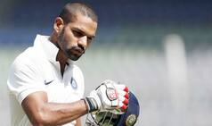 Shikhar Dhawan Replaces Injured Murali Vijay For Sri Lanka Tests